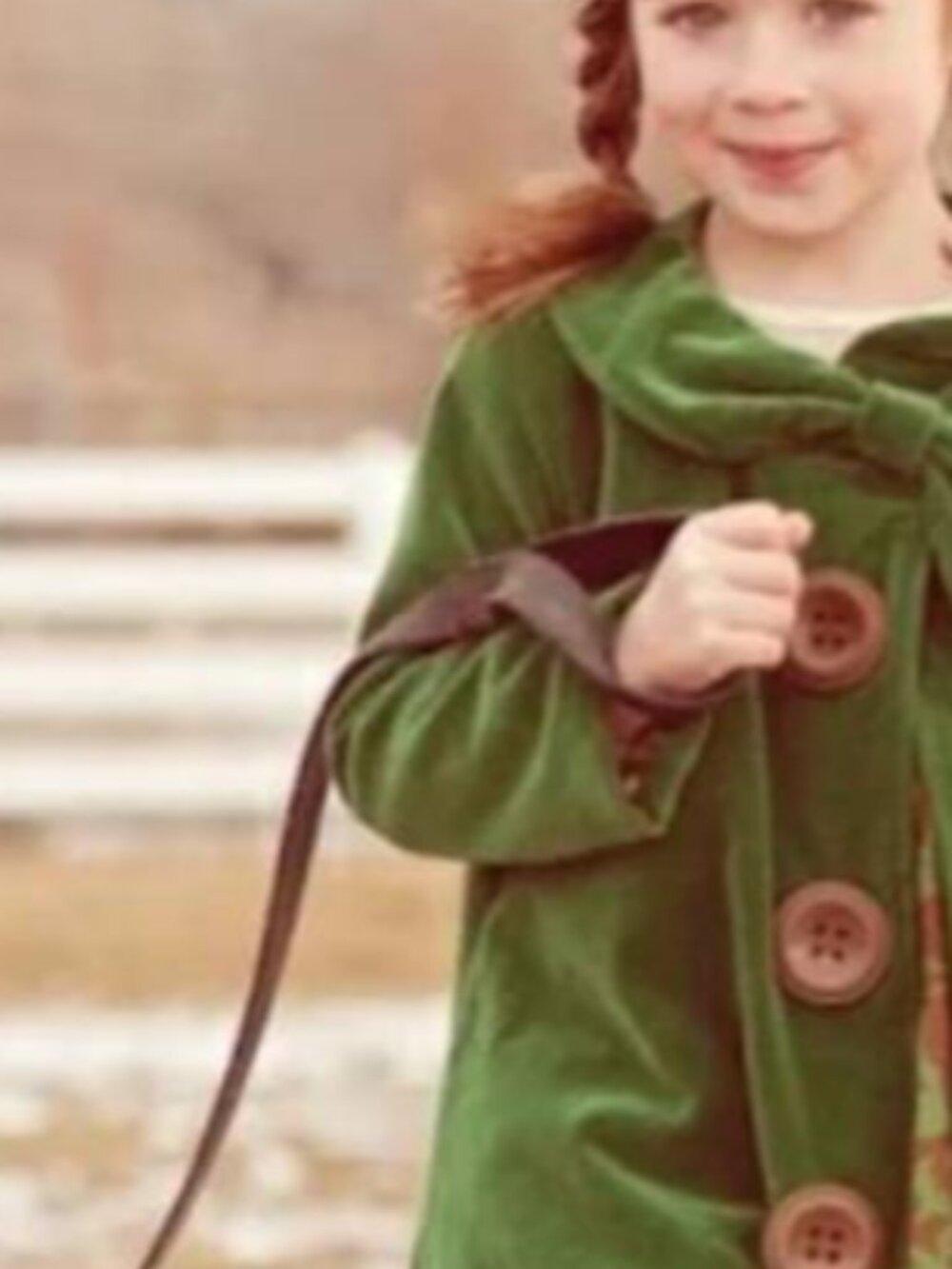 Persnickety Rosemary Velvet Jacket